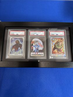 Marvel Set / Psa Graded  Slabs With Frame !