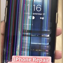IPhone Cracked Screen