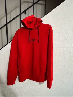 American Eagle Red Pullover Hoodie