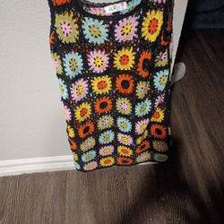 Crotched Dress Size Large