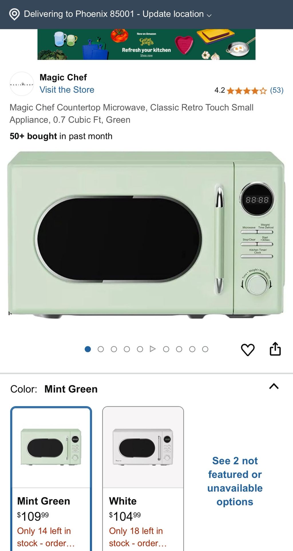 Microwave New In Box