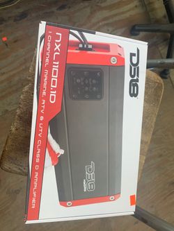 DS18 MARINE AMPLIFIER 1CH CLASS D