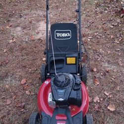 New Toro 21 Inch Self Propelled Push Mower Located In Southmont NC 