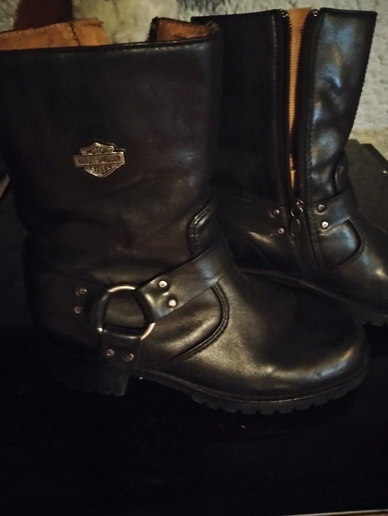 Harley Davidson Boots 7 Womans