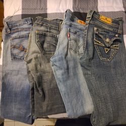 4 Pair Of Jeans Bundle