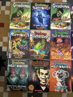 Goosebumps Books
