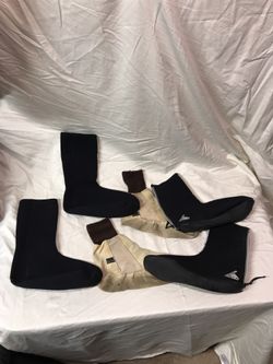 Foot Wear. Leather & Neoprene 
