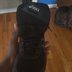 Black Asic Shoes Boxing/Wrestling