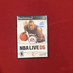 NBA Live 06 – PS2 – Complete – Works Great