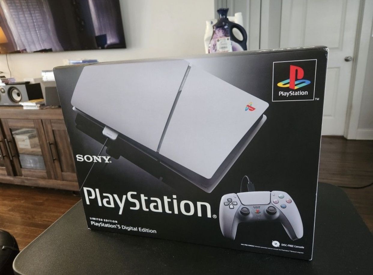 Brand New Unopened 30th Anniversary Limited Editon PS5 Slim Console For Sale!!!!