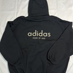 ADIDAS x FEAR OF GOD ATHLETIC BLACK HOODIE ***BRAND NEW***