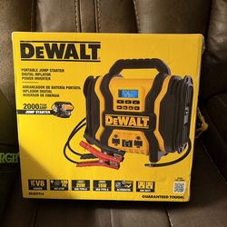 Dewalt jump box/ compressor
