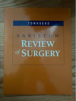 Sabiston Review of Surgery