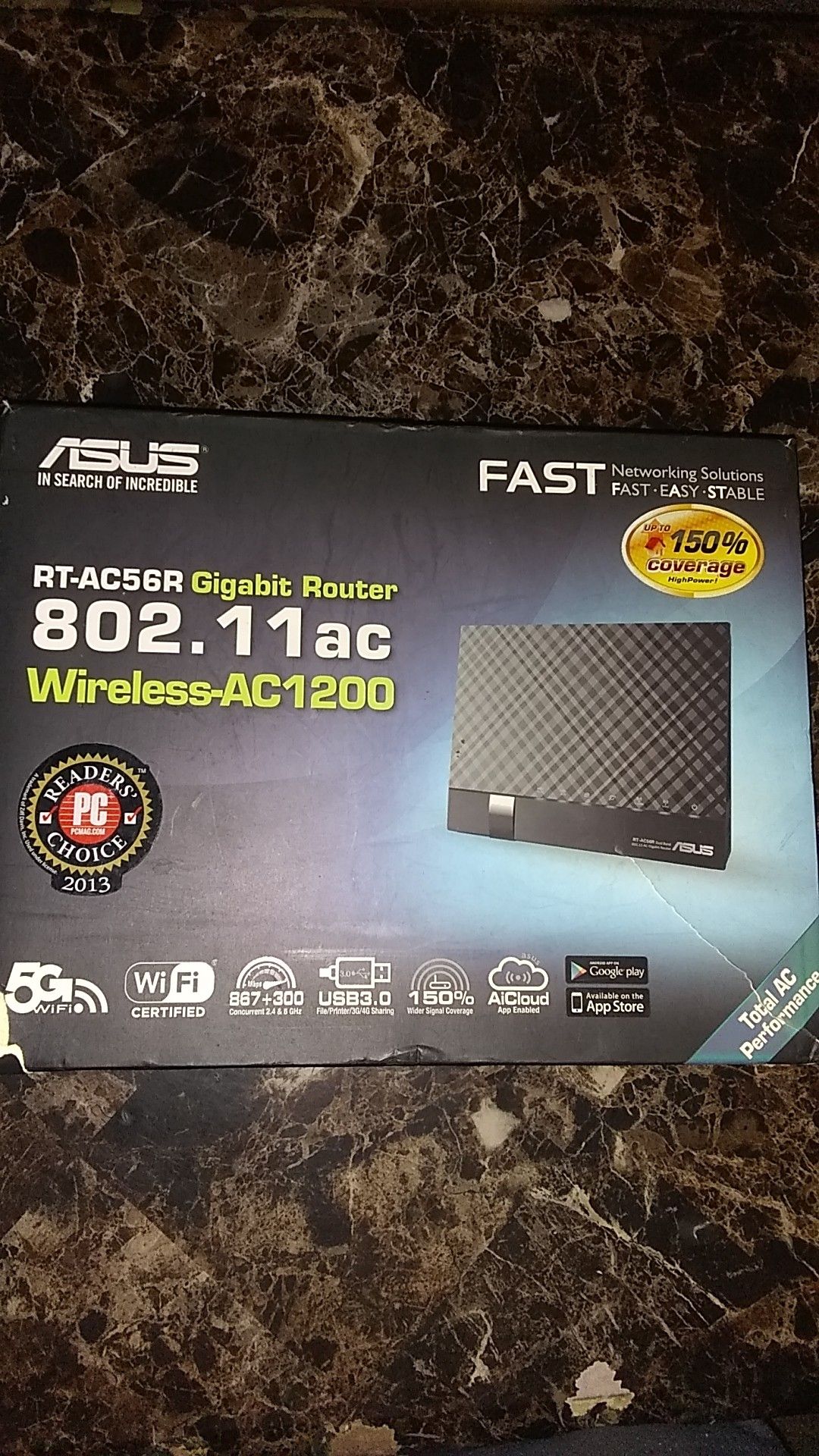 ASUS wireless router-AC 1200