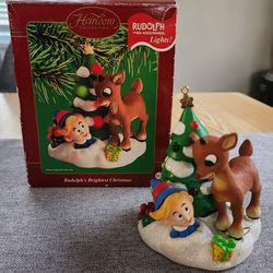 Carlton Cards Heirloom Collection "Rudolph's Brightest Christmas" Ornament