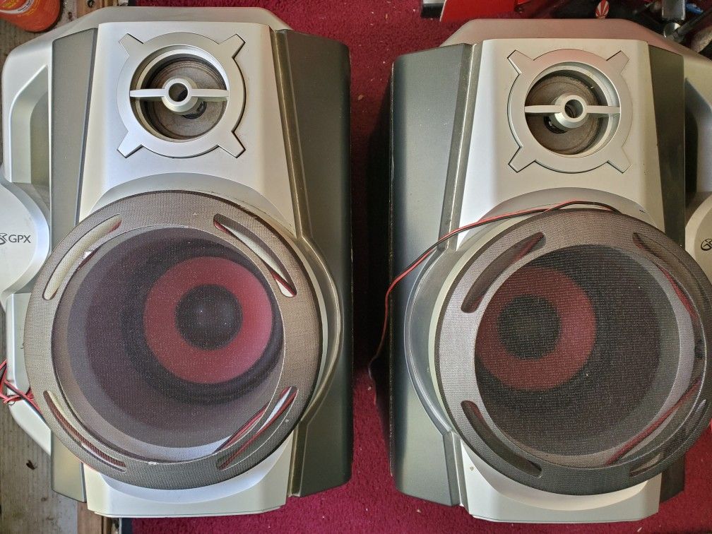 Speakers/ GPX/ XBass/ Pair