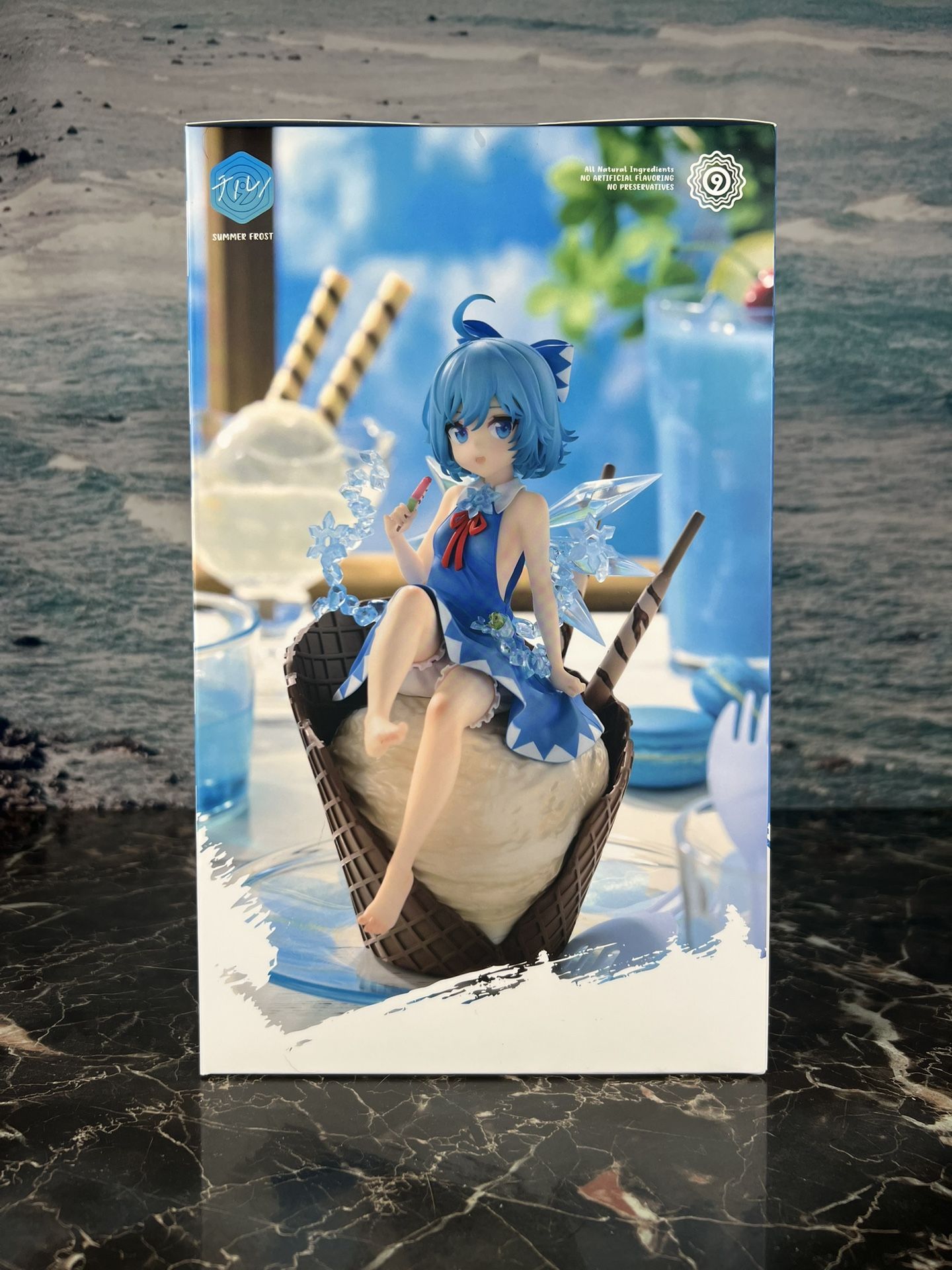 Fairy On Ice Cream Figure Statue