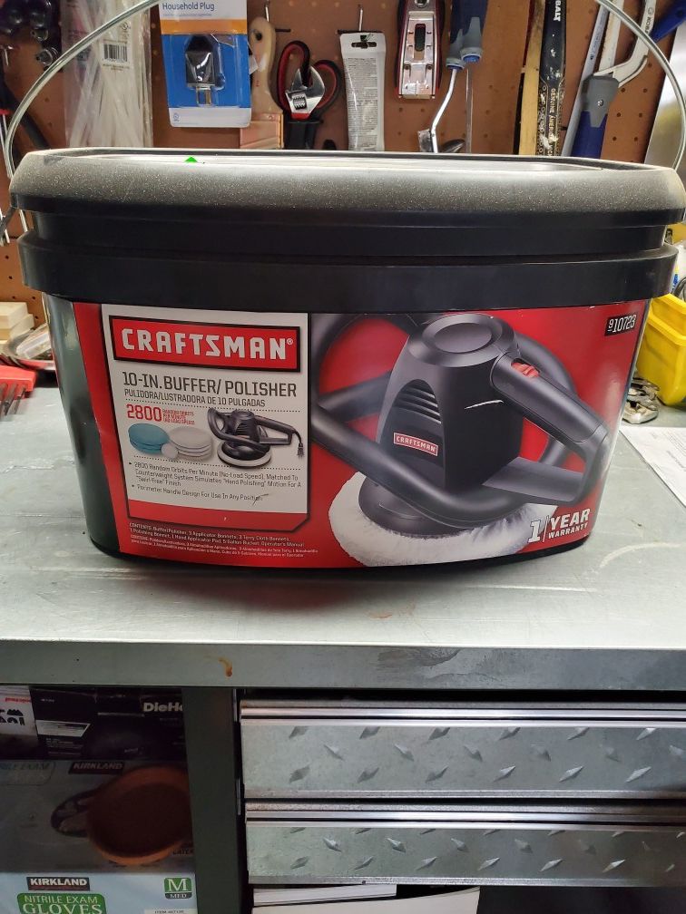 Craftsman 10 Inch Buffer Polisher Pads In Sale