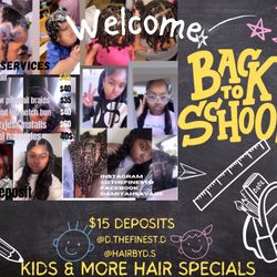 BACK TO SCHOOL HAIR SPECIALS