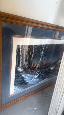 Terry REDLIN cabin scene