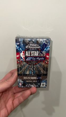 2025-26 Topps Chrome x Cactus Jack Basketball x NBA All-Star Game Sealed Box