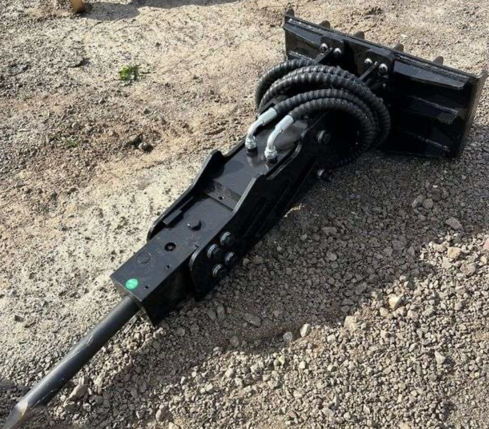 Mini Skidster jackhammer attachment
