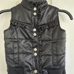 Hanna Anderson Girls Puffer Vest-Size 4