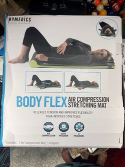 Air compression stretch mat