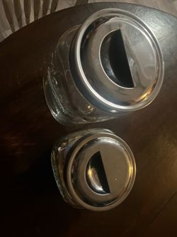 Glass jars