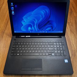 HP 15 NoteBook core i5 7th gen 8GB Ram 256GB SSD Windows 11 Pro 15.6” Touch Screen Laptop with charger in Excellent Working condition!!!!!  Specificat