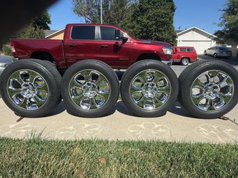 Dodge ram 1500 OEM rims and tires