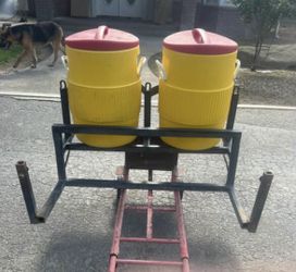 Cooler Carrier For Small Truck