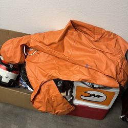 Grundens Jacket Large For Fishing Plus Extras 