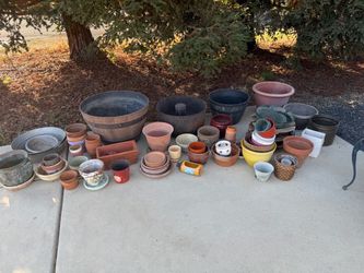 Plant pots and stands