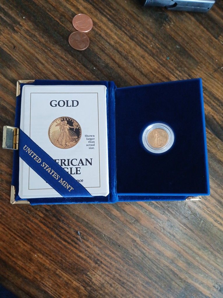 1996 American Golden Eagle $5 Coin