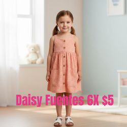 DRESS 👗 GREAT CONDITION SIZE 6X ❤️❤️M15 010626