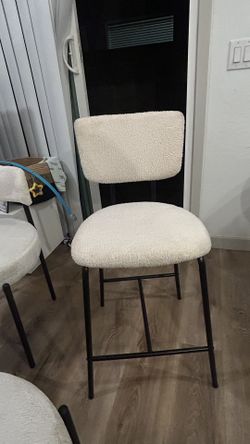 Boucle Bar Stool 