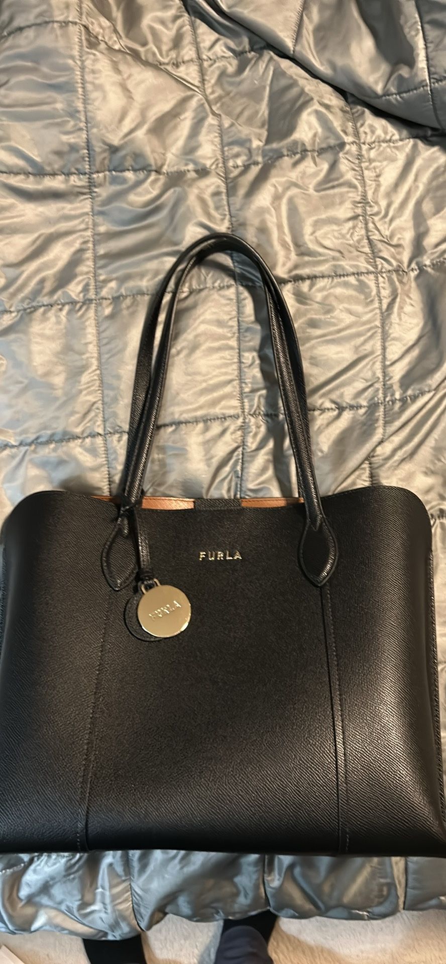 Furla Vitoria Leather Tote