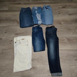 Bundle of random sized jeans