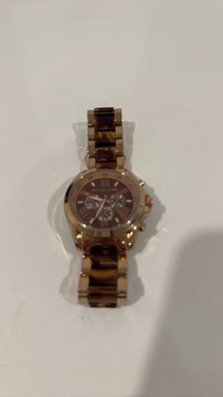 Michael Kors Bradshaw Chronograph MK5944 Gold-Tone Tortoise Shell