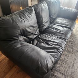 Black Couch 85 OBO