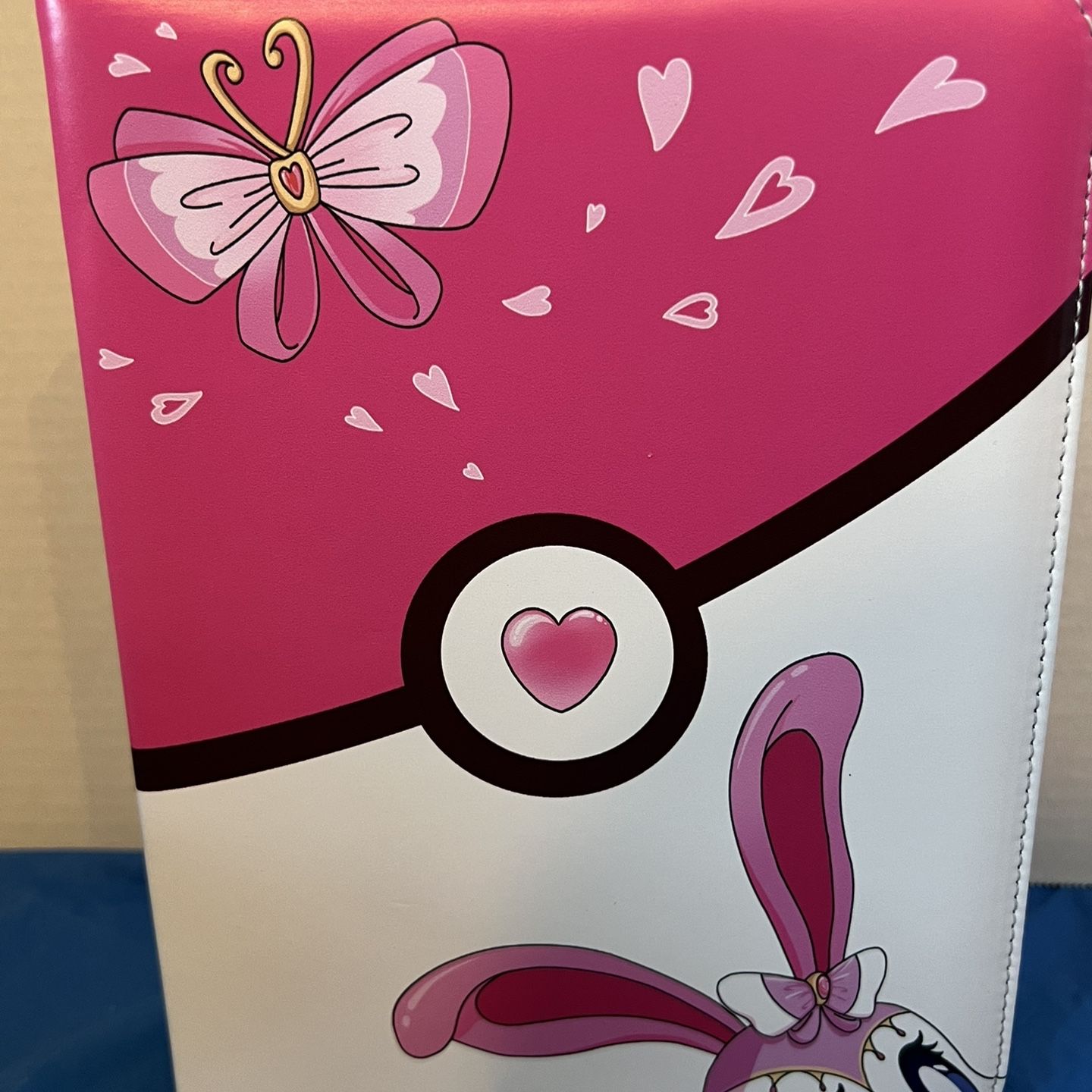 sylveon card binder sylveon binder page  since i posted the reel of me redoing this binder  page the other day, i wanted to make sure i had some cute pics of it on my