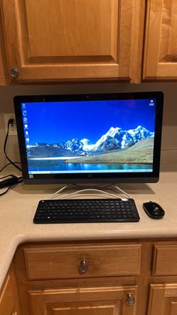 HP all in one desktop computer