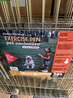 Pet Exercise Enclosure