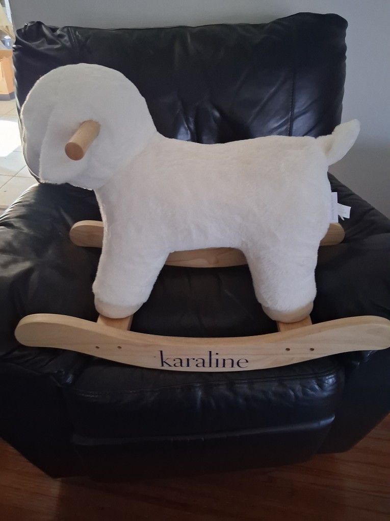 Lamb Rocker Pottery Barn 