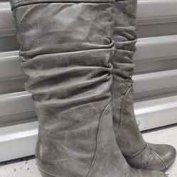 Leather Boots. Size 7. Miz Mooz Brand.