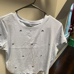 Butterfly crop top! Size: XXL