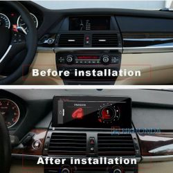 For BMW X5 E70 X6 E71 E72  12.3 Carplay Android Touch Screen Display