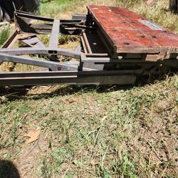 Folding Work Bench With Clamping Top