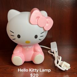 Hello kitty lamp